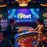 Experience high-stakes gaming at i9bet with vibrant tables, chips, and a thrilling atmosphere.