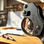 Showcase a 3 position forced reset trigger in detail, highlighting craftsmanship and design features.