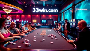 Experience the excitement at 33win.com with casino games and vibrant nightlife.