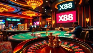 Experience the thrill of gambling at XX88 with lively tables and exciting gameplay.