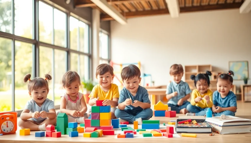 Engage with the nurturing atmosphere at https://juniorsjunction.com featuring children joyfully learning.