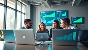 Enhance your SEO strategy with a professional digital marketing team analyzing key metrics.