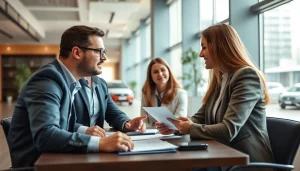 Assurancevoituremonospace.fr offer professional car insurance consultations in a modern office.