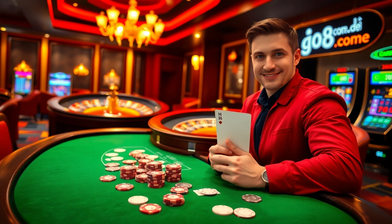 Experience a thrilling poker game at go88com.dev, where excitement and winning opportunities blend seamlessly.