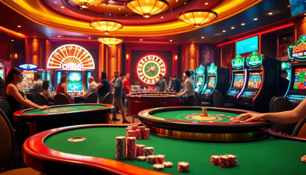 Experience dynamic gaming at rr88 with vibrant casino tables and exciting action.