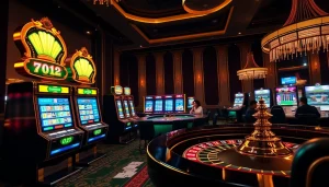 The thrilling experience at https://789club.quest/ features luxurious slot machines and poker tables, inviting players to engage.