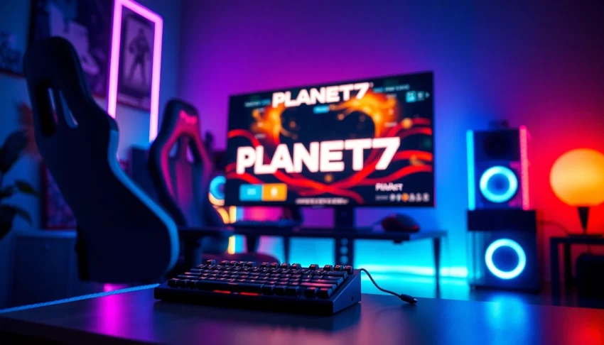 Rasakan sensasi seru bermain PLANET77 game dengan tampilan visual yang dinamis dan menarik.