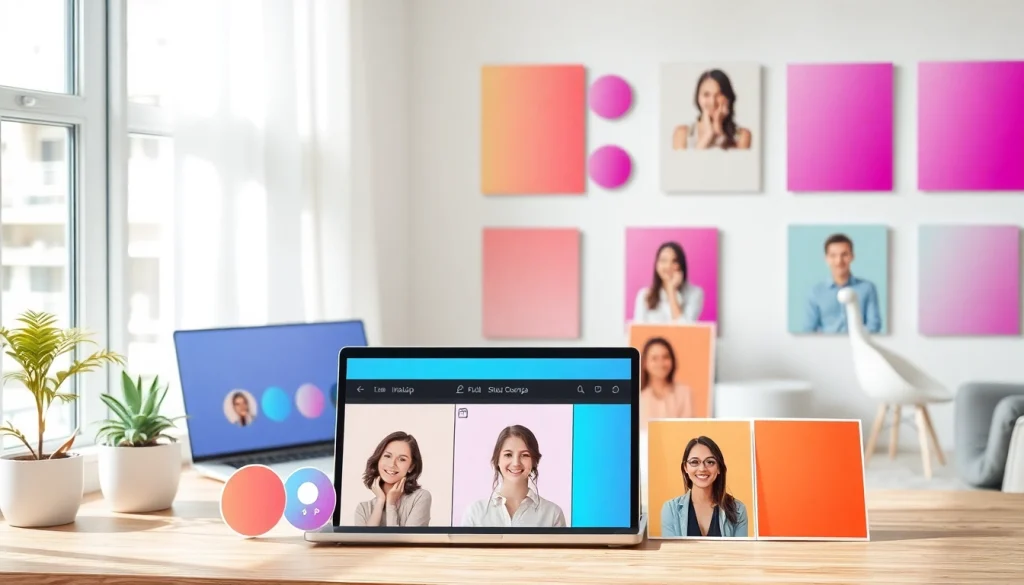 Customized profile pictures showcasing insta dp styles on a creative platform.