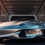 Secure luxury auto transport at https://luxuryautocarriers.com showcasing an exotic car in an enclosed carrier.
