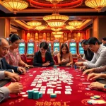 Mahjong Ways 2 gameplay with vibrant casino atmosphere and exciting poker chips.