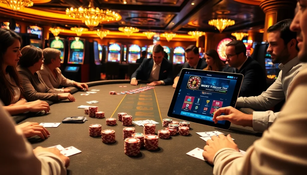 The hidden wiki guides high-stakes poker players at a luxury casino table, highlighting excitement and strategy.