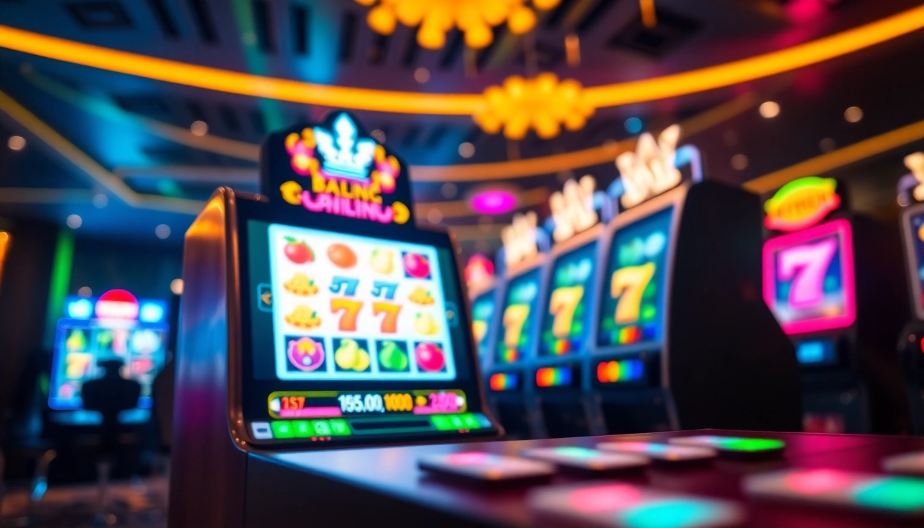 Rasakan keseruan permainan slot depo 1k dengan grafis berwarna cerah dan efek cahaya menakjubkan.