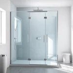 Erleben Sie die elegante sonni Duschkabine 80x80 in einem modernen Badezimmer.