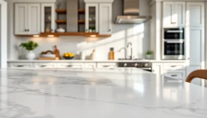 Discover high-quality porcelain worktops near me in a modern kitchen setting.