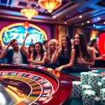 Experience thrilling gaming action at Haywin casino with roulette, poker, and slot machines.