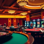 Experience the thrill of gaming at link 789club with vibrant casino tables and engaged players.