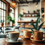 Cannabis Coffee Shop Madrid avec une ambiance chaleureuse et des produits artisanaux.