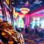 Pinco Casino pulsuz firlanmalar ilə dolu səliqəli slot maşınlarını təqdim edən dinamik kazino görüntüsü.