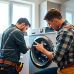 Providing expert appliance repair ottawa services through professional technician at work.