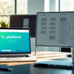 Showcasing 1cplatform in a productive office setting, highlighting creativity and innovation.