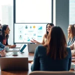 Engaging discussion on founder leadership insights among diverse professionals.