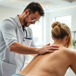 Physiotherapy session demonstrating effective treatments in north side edmonton physiotherapy.