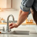 Offering high-quality plumbing knightdale services with a professional plumber at work in a bright setting.