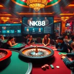 Experience the thrill of NK88 as players engage in exciting casino games.