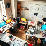 Gestalten Sie Projekte in einer dynamischen Animation Agency-Umgebung mit kreativen Künstlern.