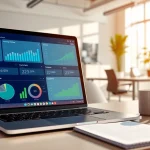 Klynt interactive workspace with analytics dashboard, highlighting data insights.