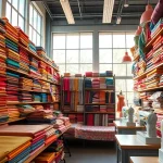 Stoffen webshop nederland met een kleurrijke selectie stoffen en accessoires.