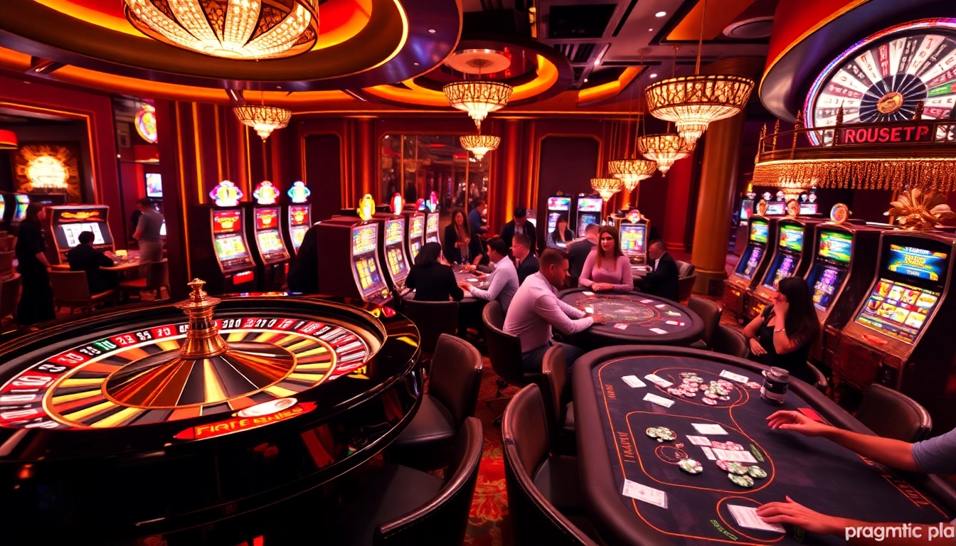 Experience rtp pragmatic play with thrilling roulette and vibrant slot machines.