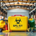 View a biohazard spill kit Kenya, emphasizing safety tools for effective spill management.