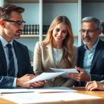 Experienced Palm Harbor Family Lawyer advising clients in a professional office setting.
