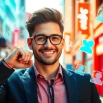 フォロワー購入を通じて成功を収めるインフルエンサーの画像