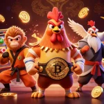 Spin and win at สล็อตเว็บตรง with dynamic slot action featuring unique characters.