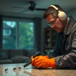 Providing effective 24 hour pest control solutions for your home, showcasing expert pest control technician.