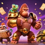 Experience gaming excitement with rokok88 slot login featuring lively characters and vibrant casino elements.