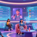 Engaging NSFW AI environment showcasing diverse avatars and interactive features for immersive chats.