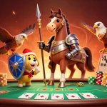 Win big with IDCWIN88 at exciting poker games featuring vibrant characters and dramatic elements.