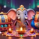 Spin for jackpots at LGODEWA with vibrant scenes of animated characters and slot elements.