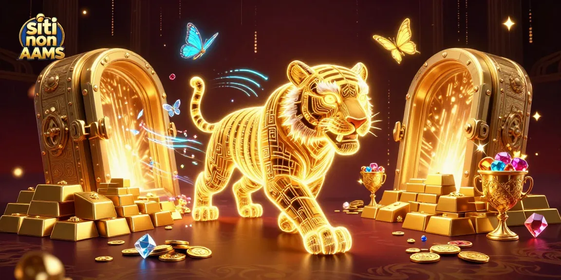 Slot machine e tigri d'oro nei siti non AAMS mentre si accumulano tesori virtuali.