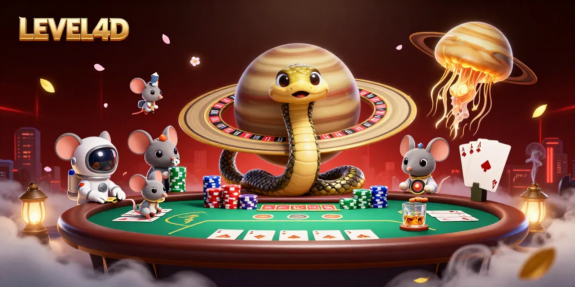 LEVEL4D memberikan peluang menang 4D yang menarik dengan visual kasino yang memukau secara digital.