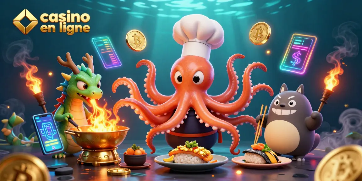 Préparez des plats dorés tout en jouant aux jeux de casino en ligne.