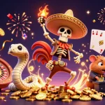 Gagnez avec le casino en ligne avec des personnages animés et des éléments de jeu éclatants.