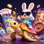 Casino en ligne : vivez l'excitation des jeux avec la tortue dorée et le lapin chanceux