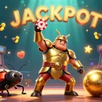 Placez des paris sur le bookmaker sans limite de mise avec une illustration dynamique de jeux d'arcade.