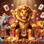 Experience thrilling gameplay at xn88 with a dynamic scene of regal characters and vibrant casino elements.