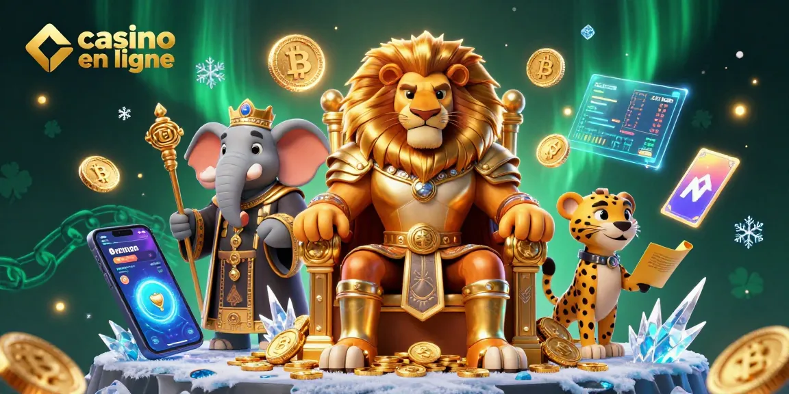 Profitez du casino en ligne avec des personnages de dessin animé dans un décor luxueux.