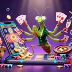 Experience slot gacor excitement with lively cartoon characters and colorful casino elements.